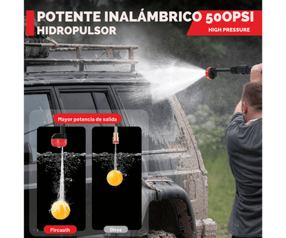 Pistola Limpiadora a Presión | Elimina suciedad incrustada en 60 segundos