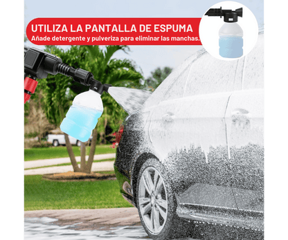 Pistola Limpiadora a Presión | Elimina suciedad incrustada en 60 segundos